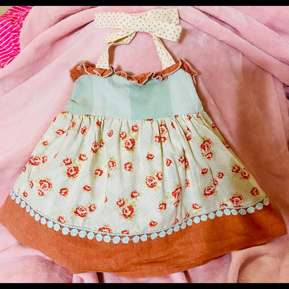 Persnickety 2T Floral Halter Dress/Top